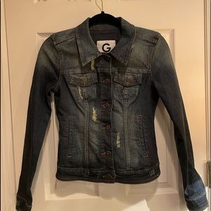 Guess faded jean jacket